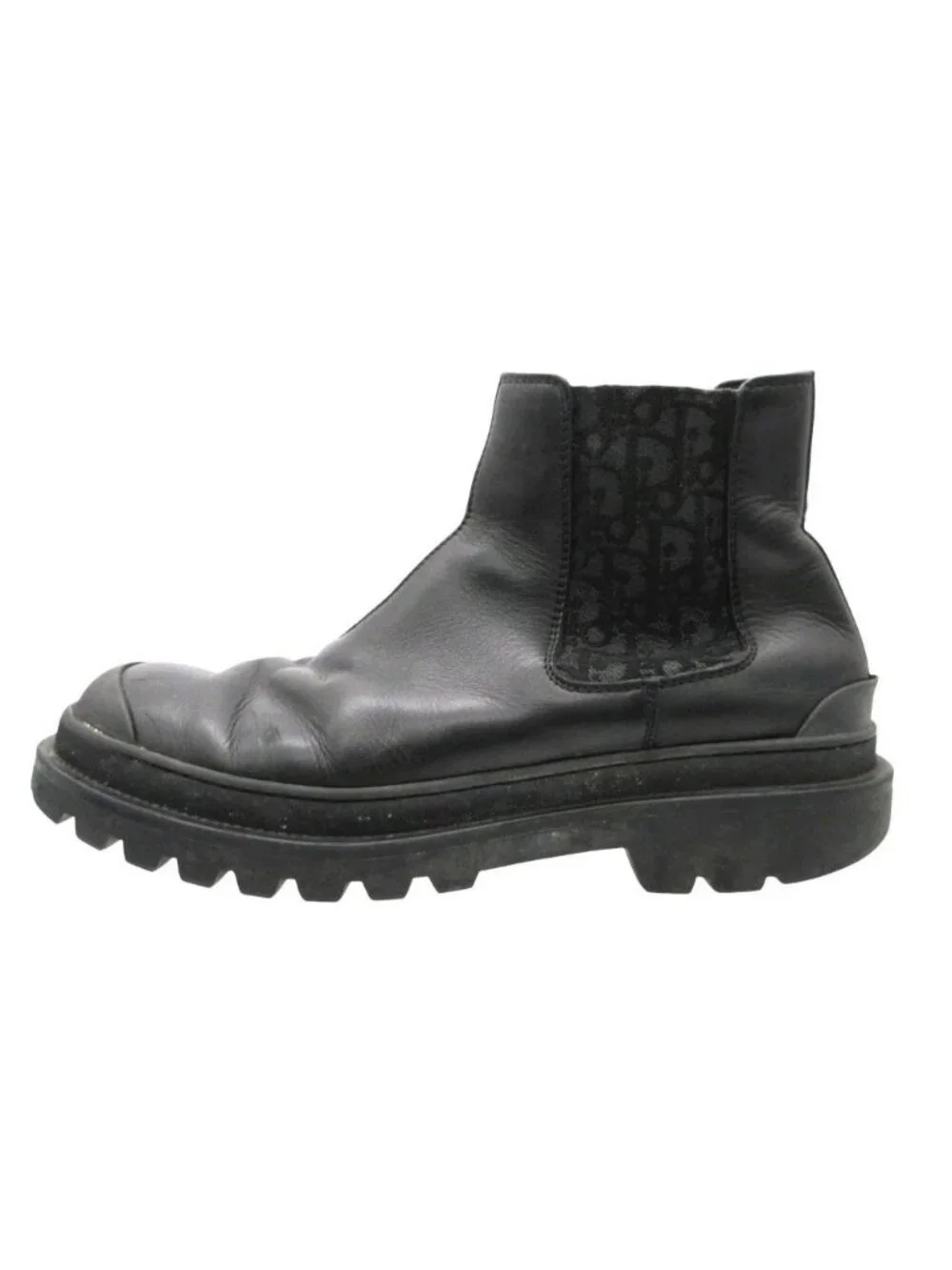 Dior Homme Boots Expl Chelsea Boot Oblique Side Gore Shoes 43 Black
